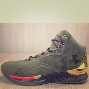 Steph Curry SC 1 Lux Downtown Green/Metallic Gold